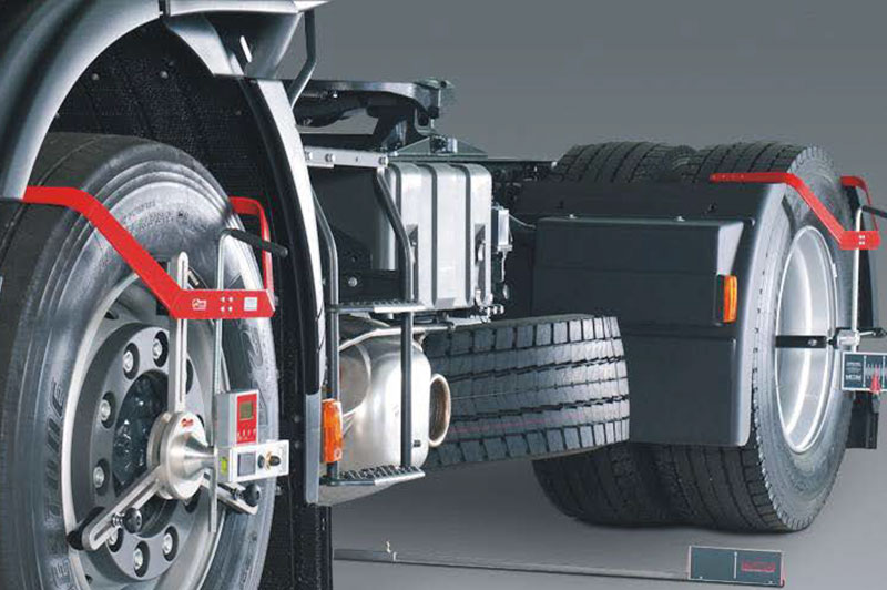 Wheel aligner for commercial vehicles HD-30 EasyTouch